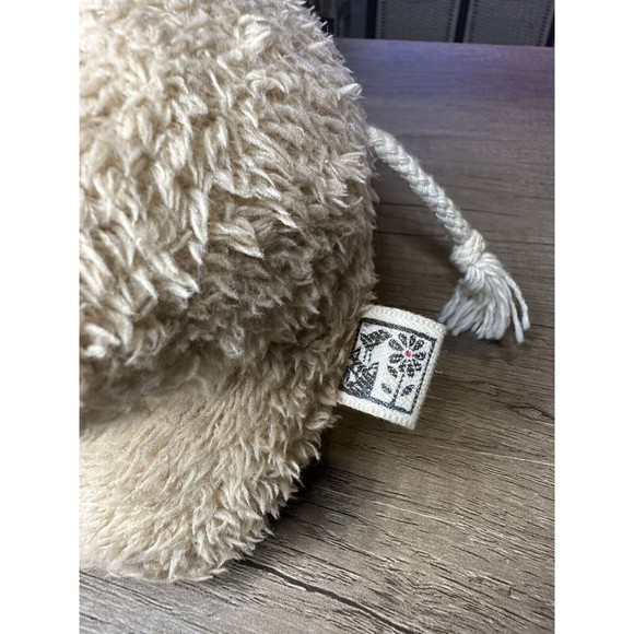 Wooly Mammoth Avida Toys Plush Stuffed Animal Rustic Artistic Plaid Ears 8” - Picture 10 of 11